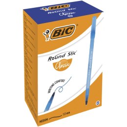 Długopis olejowy Bic Round Stic niebieski 0,4mm