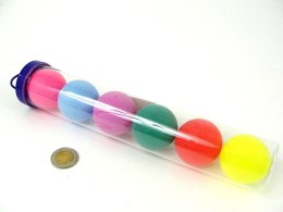 Piłka do tenisa stołowego w tubie; śr.piłki 4 cm, 6 szt. kolor One Dollar (388475)